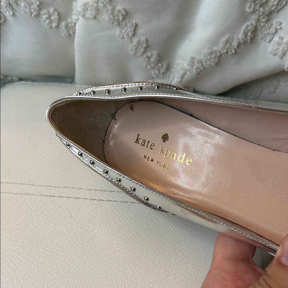 RARE Kate Spade Flame Embossed Stilettos - Picture 2 of 8